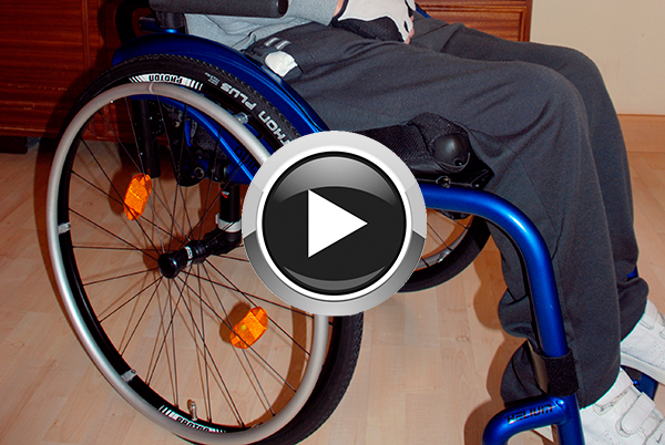 Vídeo. Cómo sentarse bien en la silla de ruedas