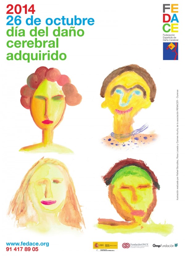 Un photocall en Valencia para celebrar el Día del Daño Cerebral