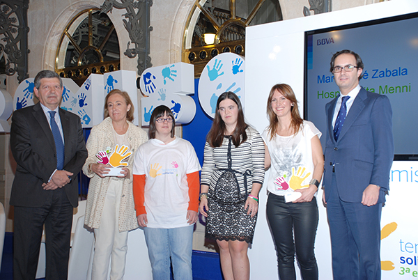 El premio Territorios Solidarios BBVA, un gran impulso para la Agrupación Deportiva Aita Menni