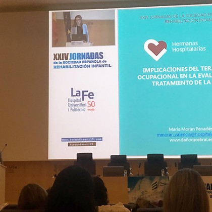 Terapeutas de nuestro centro en Valencia, ponentes en las jornadas de la Sociedad Española de Rehabilitación Infantil