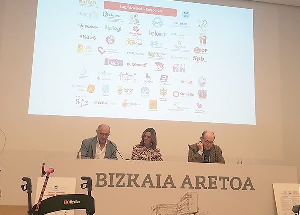 Aita Menni colabora una edición más en la Campaña de donación de ayudas técnicas en Bizkaia