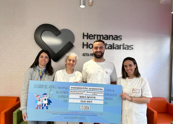 La Cuadri del Hospi continúa confiando en Hermanas Hospitalarias Aita Menni