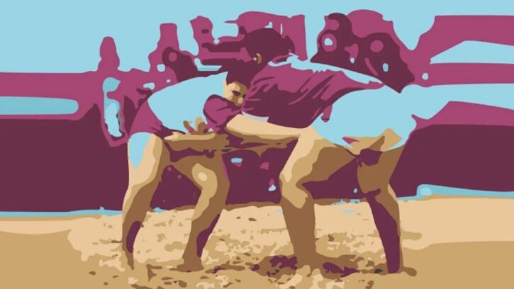Lucha canaria inclusiva